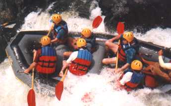 Rafting the mighy Nimboboda River