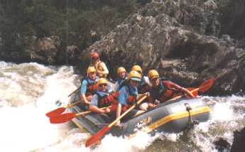 Rafting the mighy Nimboboda River